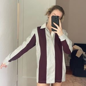 aritzia tna v neck sweater